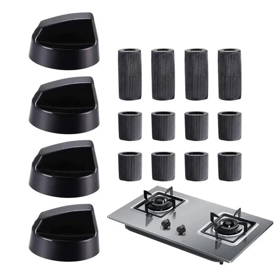 Stove Top Control Knobs Universal Thermostat Stove Button Benchtop Burner Oven Knobs Accessories For Home Kitchen Cookers
