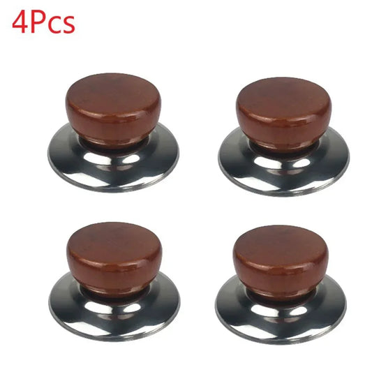 4Pcs Universal Pot Lid Replacement Knobs Pan Lid Holding Handles For Pot Pan Lid Cover Knob Cap For Kitchen Cookware Accessories