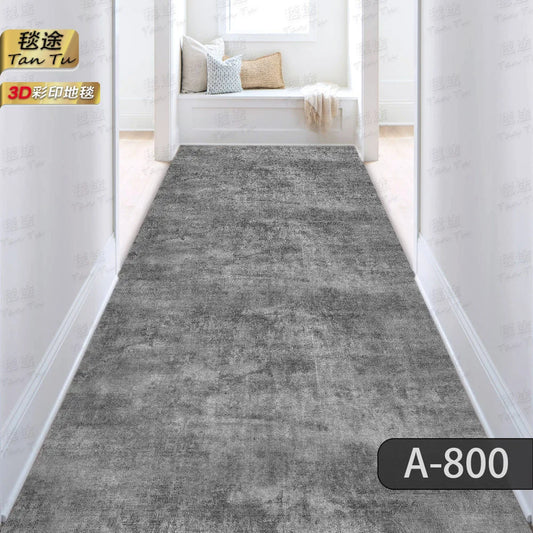 3D Scenic Long Corridor Carpets Living Room Decor Non-slip Easy Cleaning Hallway Floor Mat Lobby Carpet Stair Area Rug Custom