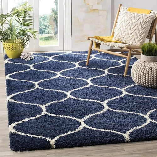 Carpets for Living Room 4x6 Feet | Blue