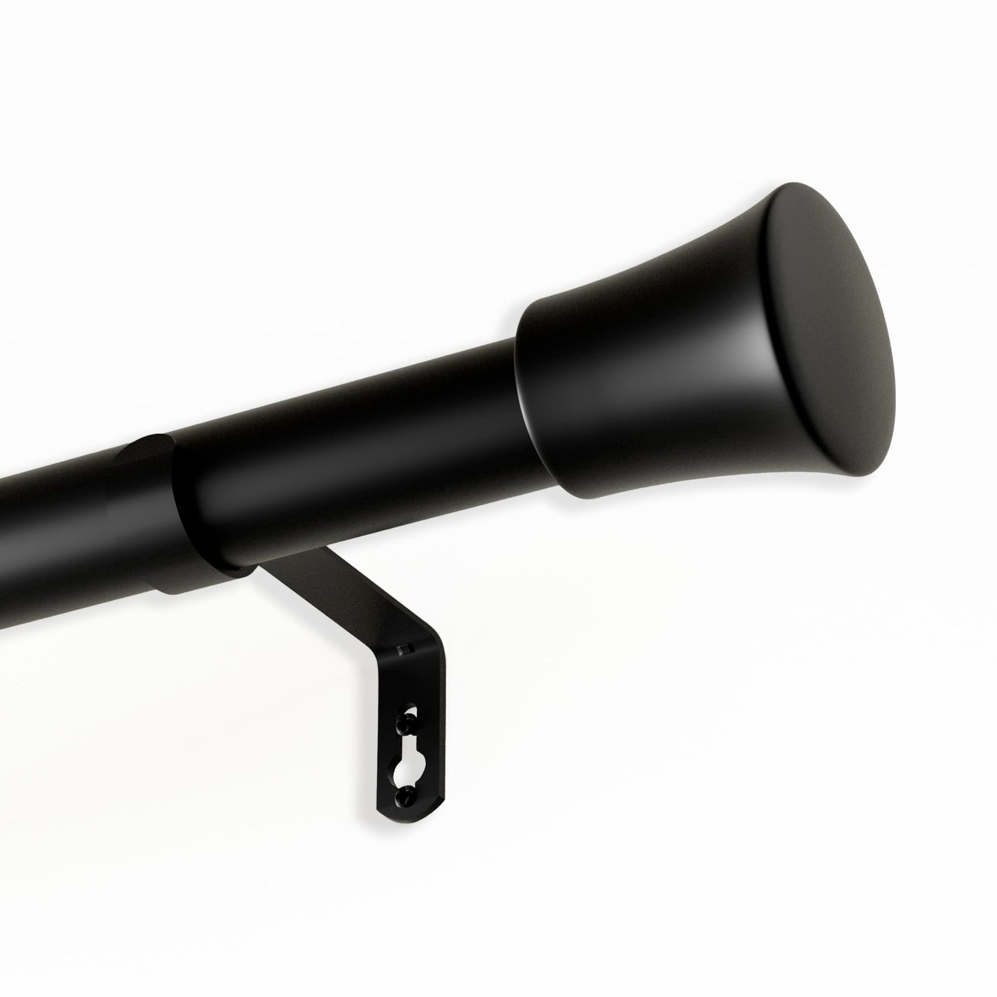 DWCN Heavy Duty Adjustable Curtain Rods-1